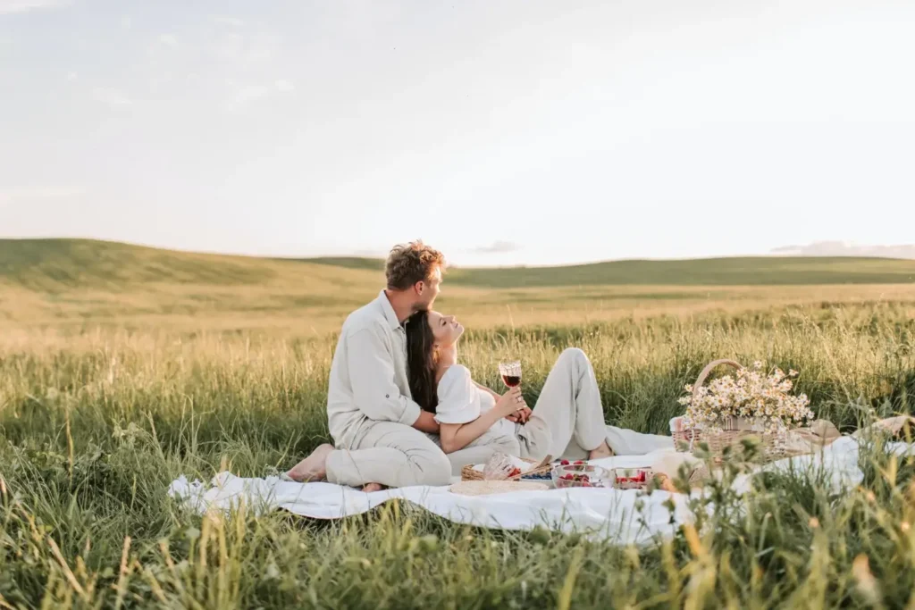 camp picnic blanket