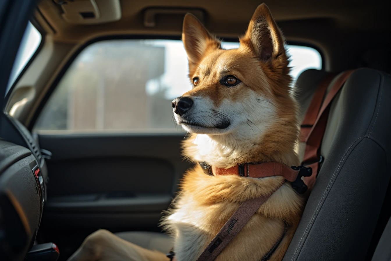 Chevrolet Tahoe Dog Car Seat for Norwegian Lundehunds