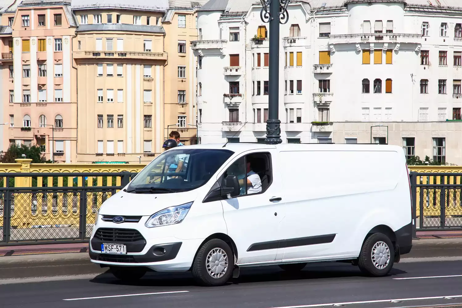 Ford Transit car trash can