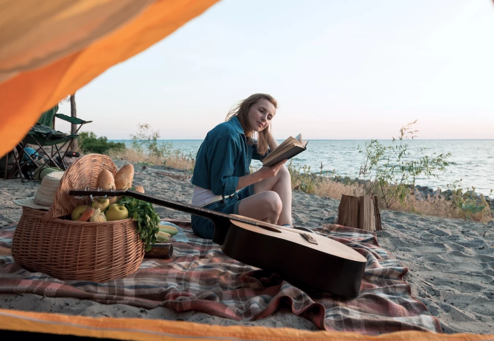 glamping teepee tent